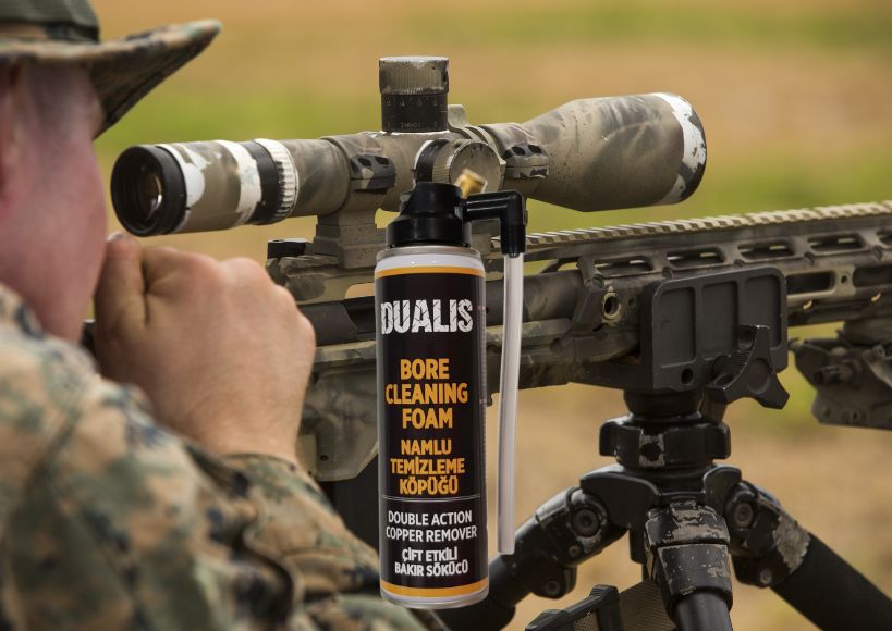 Çift kademeli namlu bakır temizliği